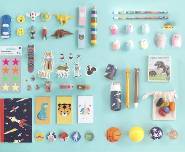 Assortiment de petits cadeaux pour Calendrier de l'avent
