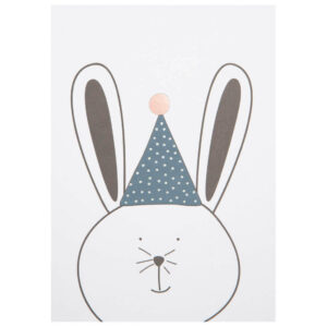 Carte d'anniversaire lapin - Räder