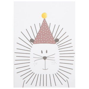 Carte d'anniversaire lion - Räder