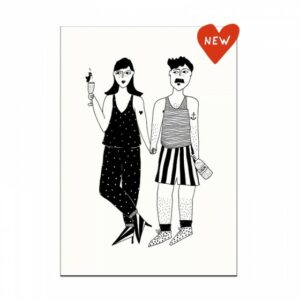 Carte Couple Apéro - Helen B