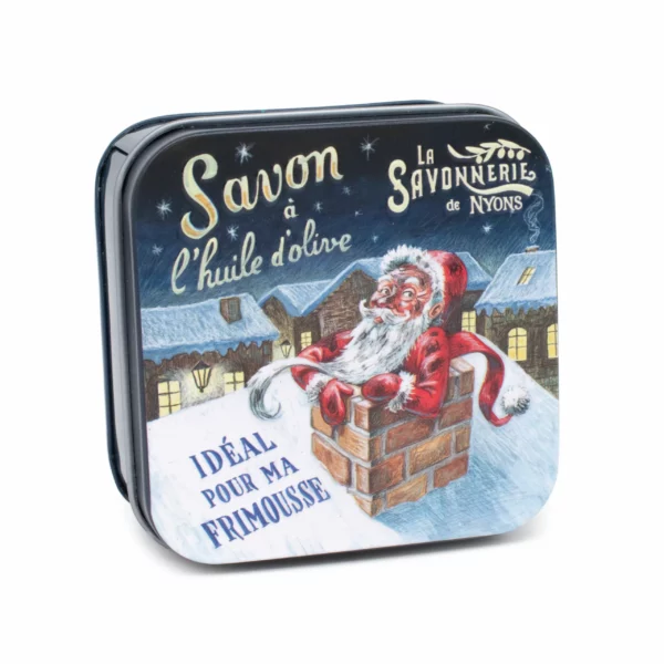 Savon et boite métal Nuit de Noël - La Savonnerie de Nyons