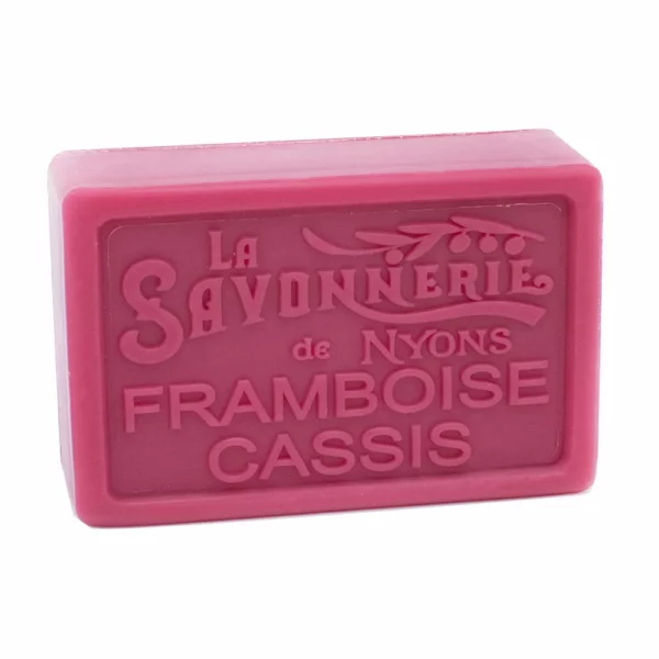 Savon Framboise cassis - La Savonnerie de Nyons