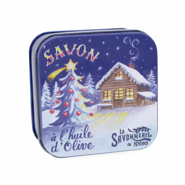 Savon et boite métal Chalet - La Savonnerie de Nyons
