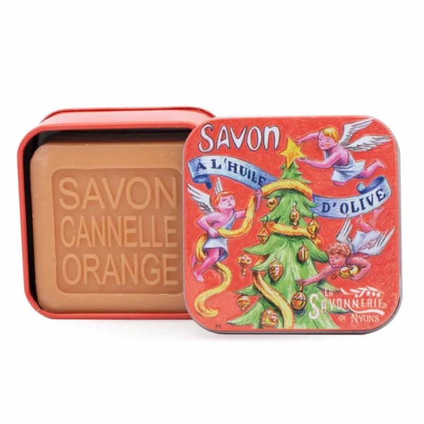Savon et boite métal Sapin de noël - La Savonnerie de Nyons – Image 2
