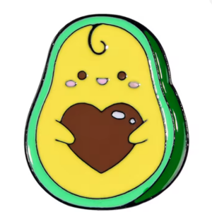 Pin's émaillé Avocat coeur