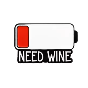 Pin's Batterie faible - Need wine