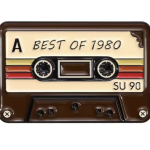 Pin's Cassette vintage Best of 80's