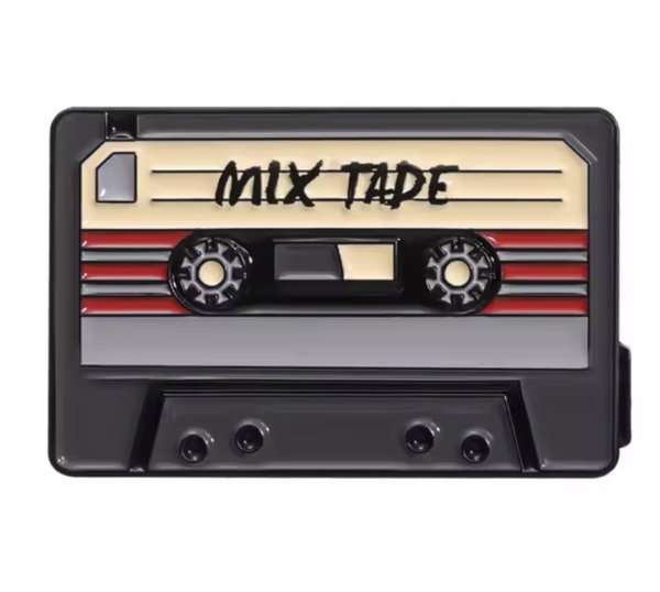 Pin's Cassette vintage Mix tape