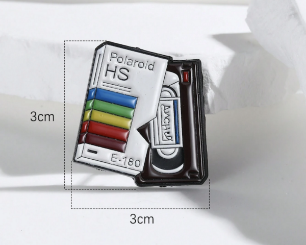 Pin's cassette VHS – Image 2