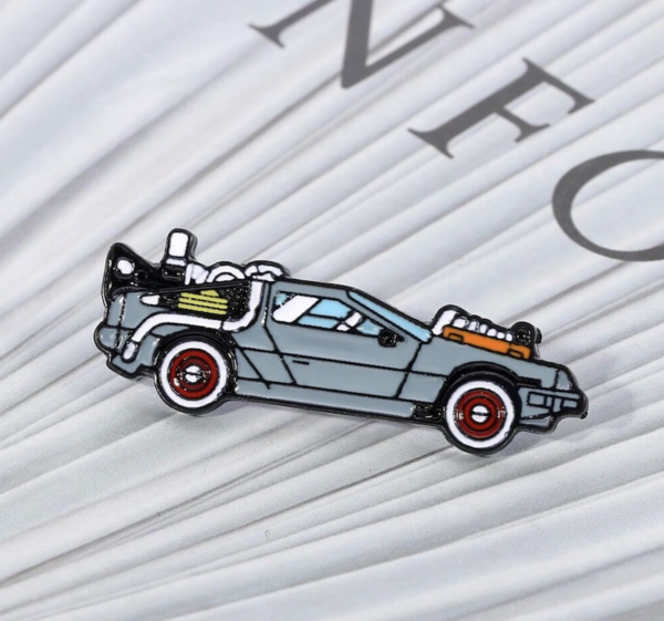 Pin's Delorean - Retour vers le futur – Image 3
