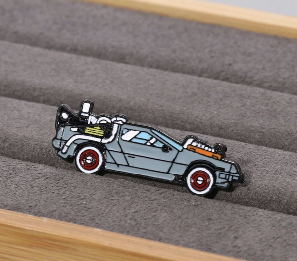 Pin's Delorean - Retour vers le futur – Image 4