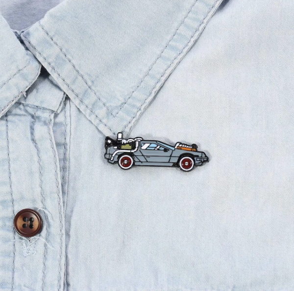 Pin's Delorean - Retour vers le futur – Image 5