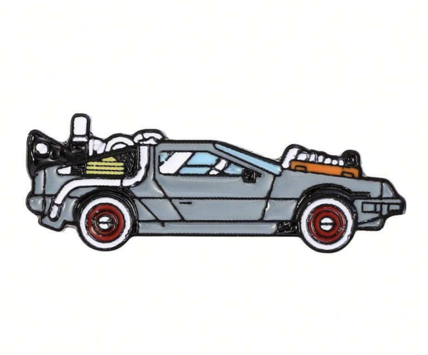 Pin's Delorean - Retour vers le futur