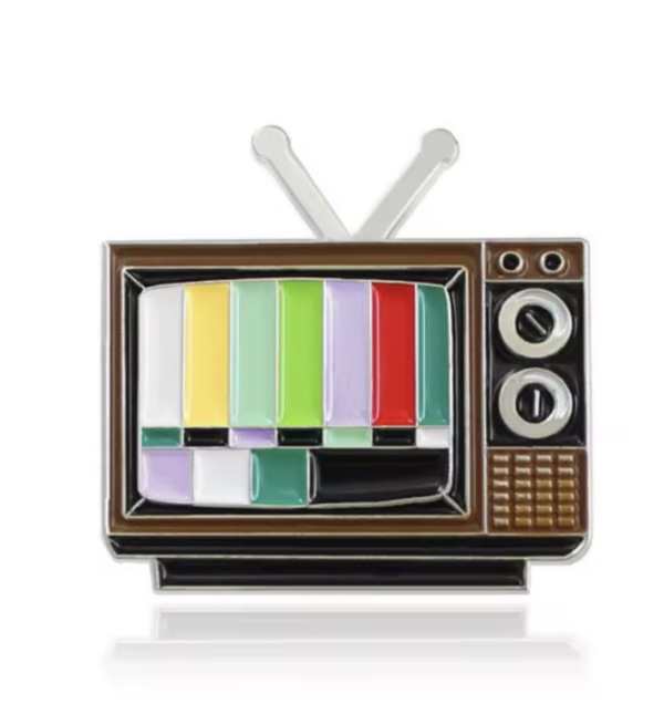Pin's Télé vintage