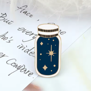 Pin's émaillé Bocal étoiles