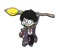 Pin's Harry Potter et son balai